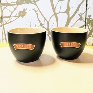 BAILEY'S YOURS/MINE Mugs..